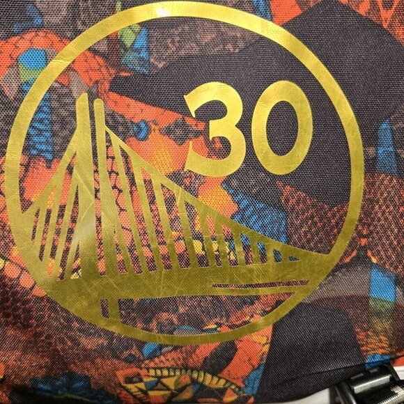 Rare Aolida Limited Edition 1975 Backpack Golden State Warriors Steph Curry #30 - Picture 10 of 12